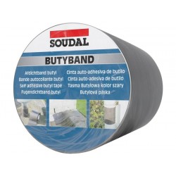 Dekarska taśma uszczelniająca Soudaband, kolor - aluminium Soudal 101182